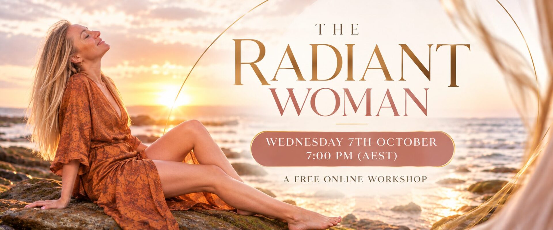 Radinat woman online workshop banner